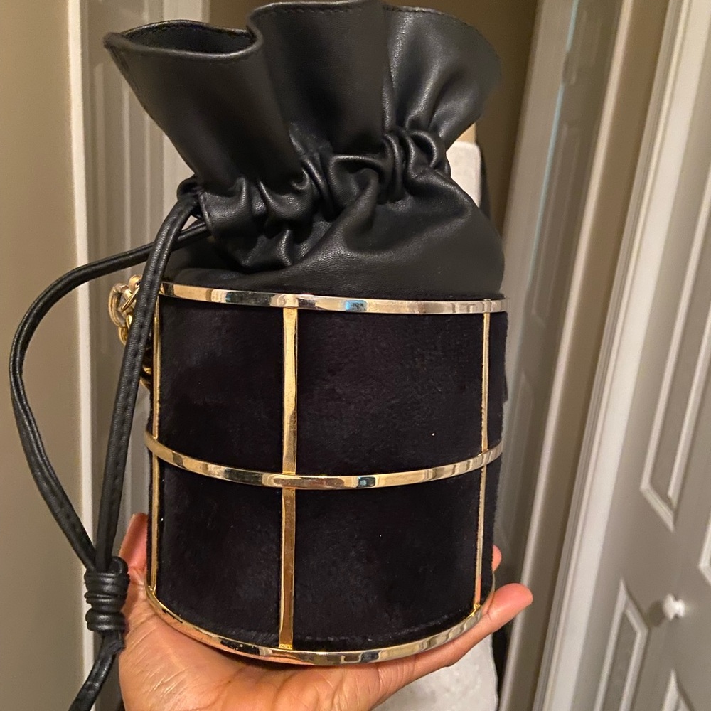 Vintage tango round drawstring bag.